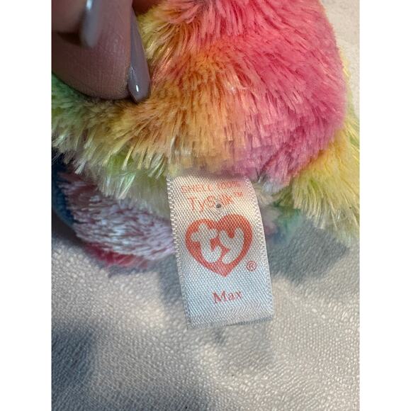 Ty Max the Dog Special Ed Beanie Baby World Autism Awareness Day - Picture 4 of 12